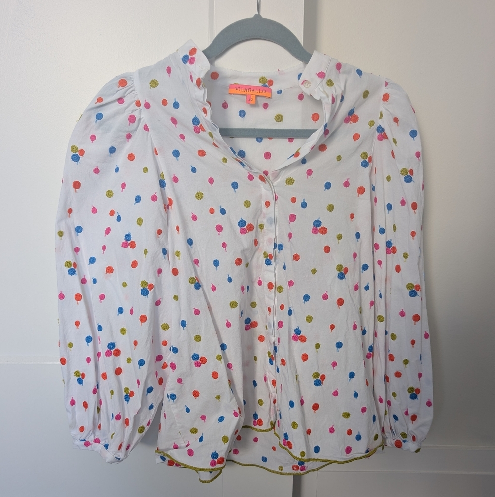 Villagallo Button Up Blouse